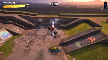 Tony Hawk's Pro Skater 3 + 4: Alcatraz Walkthrough - All Park Goals and Collectibles 83