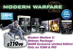 Modern Warfare 2 Veteran Package: For Those Who Hate Money.