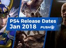 New PS4 Games Releasing in January 2018