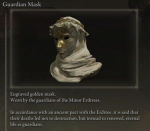 Elden Ring: All Partial Armour Sets - Guardian Set - Guardian Mask