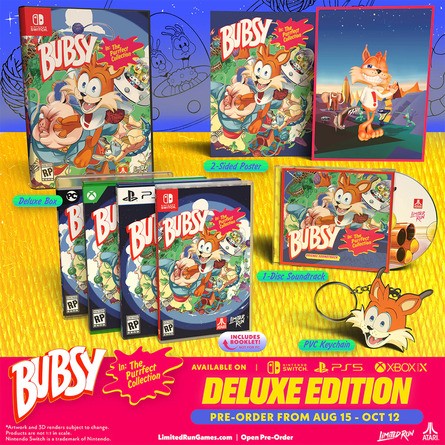Make Up Your Own Mind on Critically Panned PS1 Platformer Bubsy 3D from 9th September on PS5 2