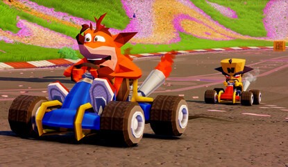 Get a First Look at Retro Stadium in New Crash Team Racing Nitro-Fueled Gameplay