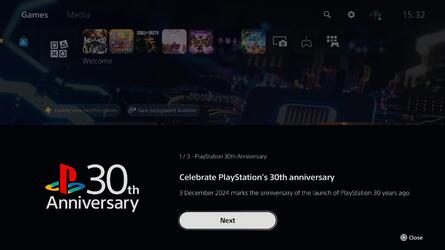 PS5 30th Anniversary Home Screen Push Square 2