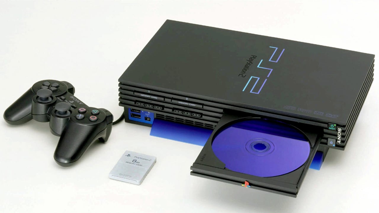 CONSOLE - PLAYSTATION 2 FAT OCEAN BLUE (JP VER.) (1)