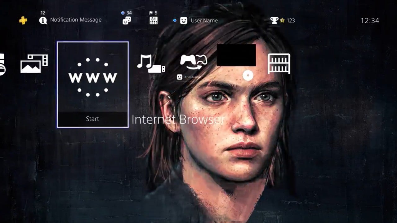 The Last of Us Part 2 FREE New PS4 Ellie Dynamic Theme 