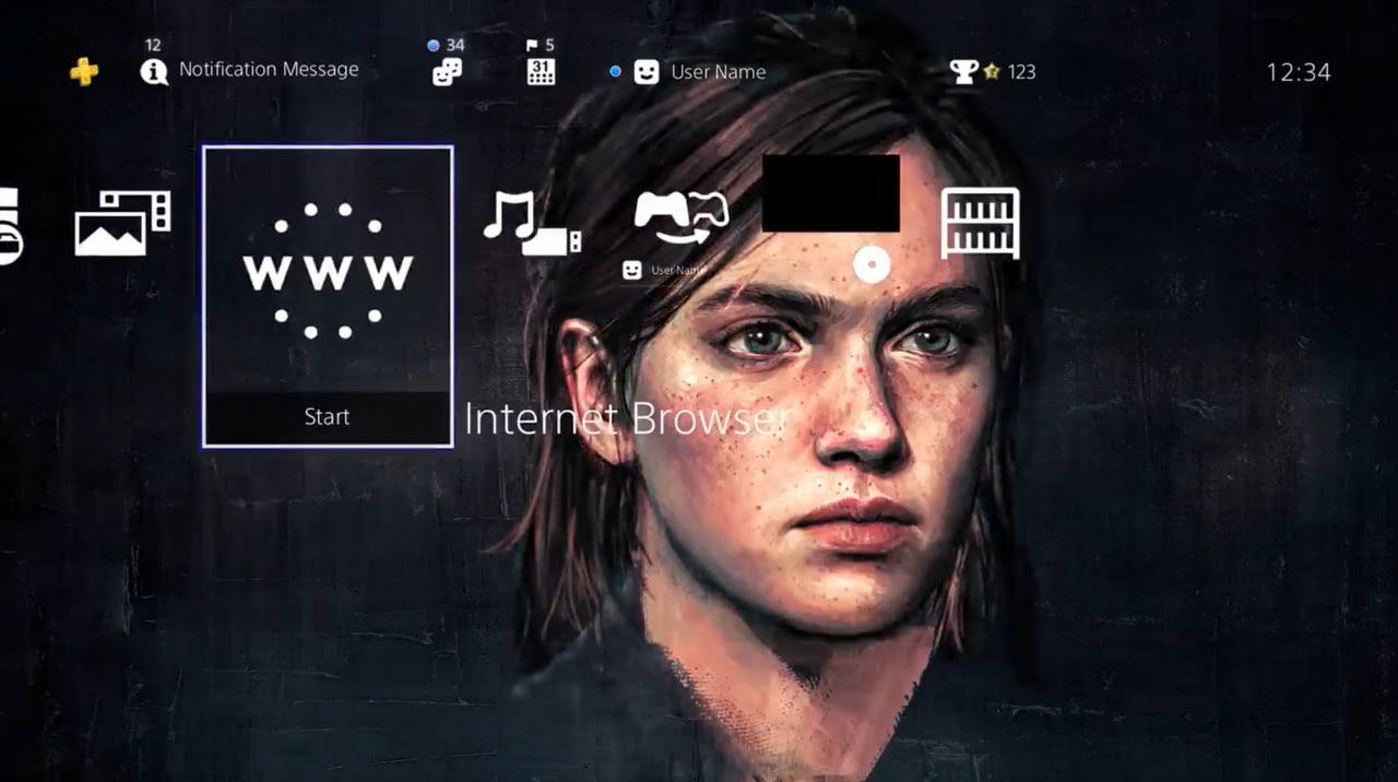 The Last Of Us 2s Latest Dynamic Theme Reveals An Artistic Process Push Square 6195