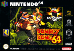 Donkey Kong 64 Cover