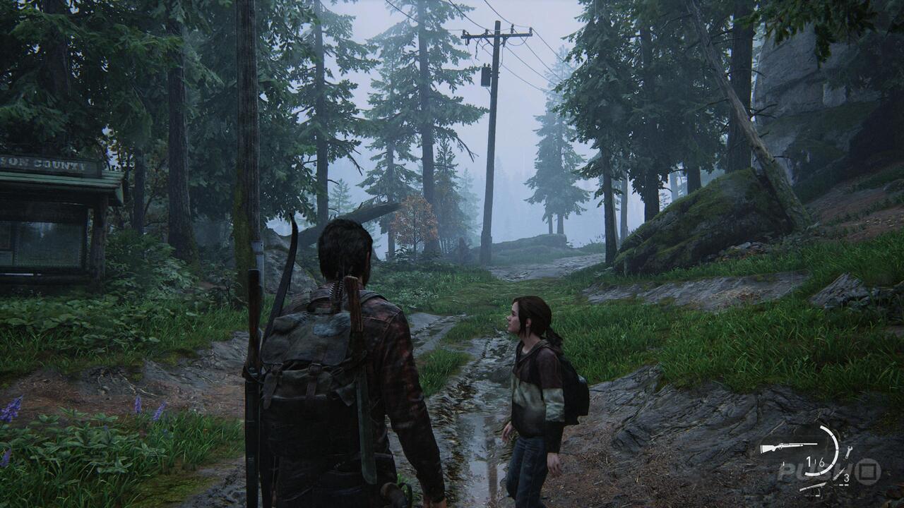 The Last of Us Part 1 - Tommy's Dam: Tommy Talks To Maria About Ellie:  Search For Ellie on Horseback 