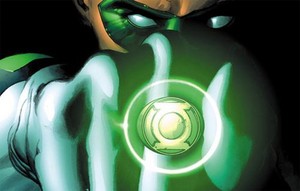 The Green Lantern's Already Donning His 3D Glasses.