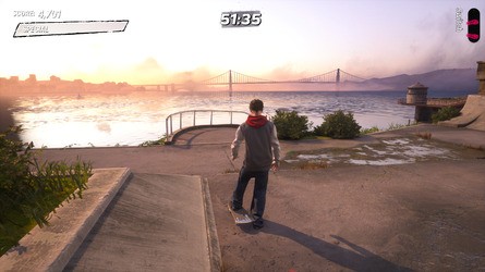 Tony Hawk's Pro Skater 3 + 4: Alcatraz Walkthrough - All Park Goals and Collectibles 45