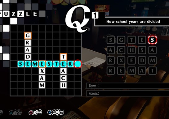 Persona 5 Royal: Crossword Answers - All Crossword Puzzles Solved