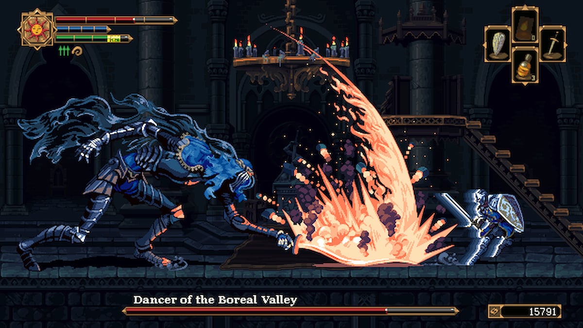 Feast Your Eyes on the 2D Dark Souls 3 Metroidvania That Never Was