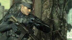 Snake's brushing up on his CQC