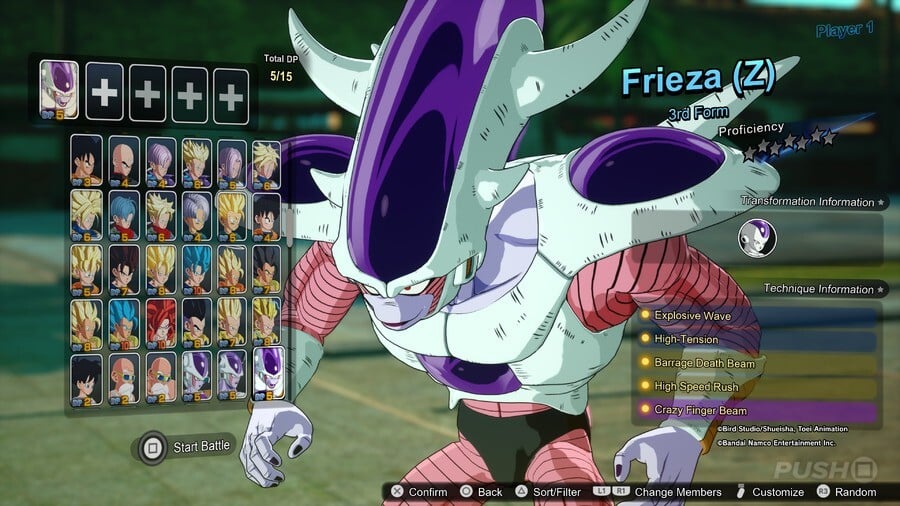 Frieza (Z) 3rd Form 1