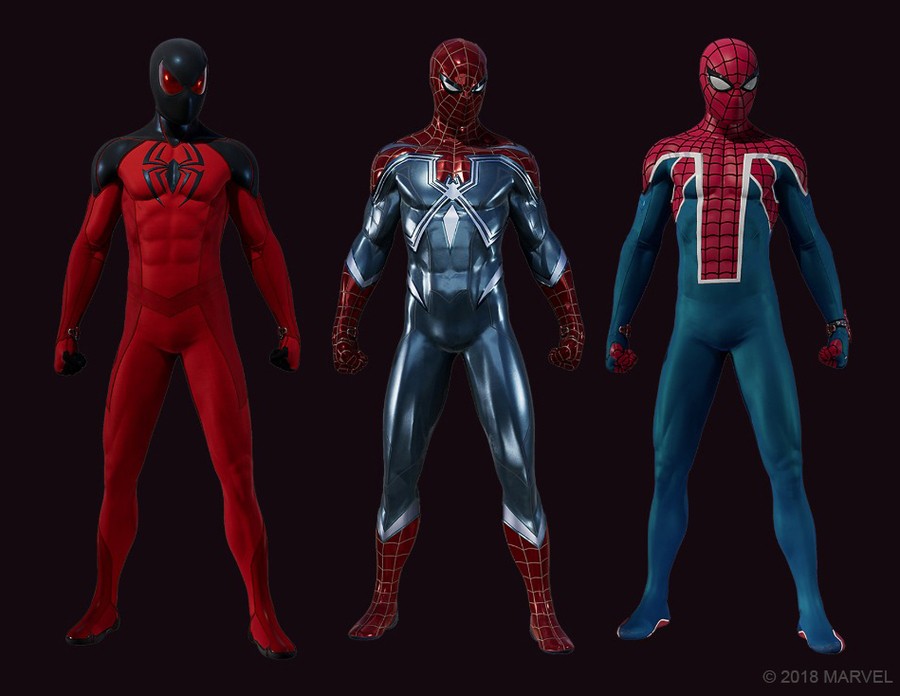 Marvel's Spider-Man The Heist Suits PS4 PlayStation 4