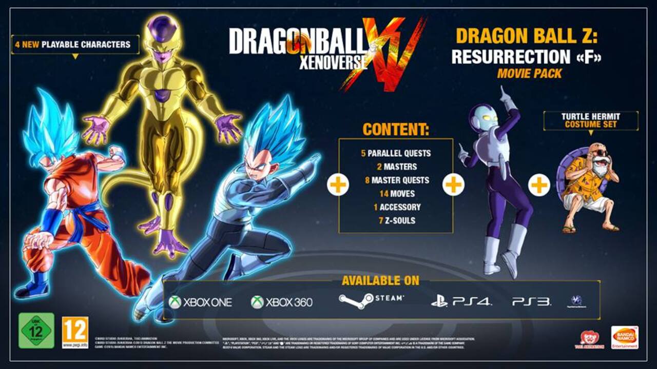 dragon ball xenoverse 1 2 & 3