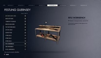 Sniper Elite 5: All Workbenches Locations