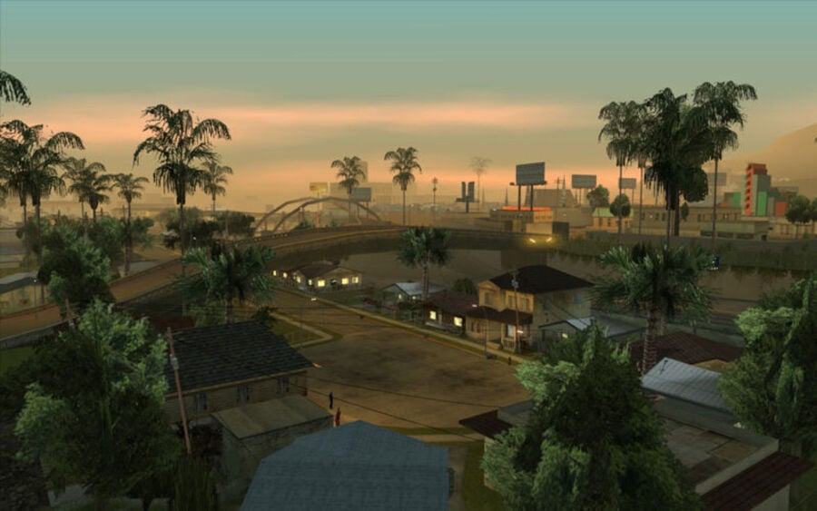 What cul-de-sac forms the main base of operations in Grand Theft Auto: San Andreas?