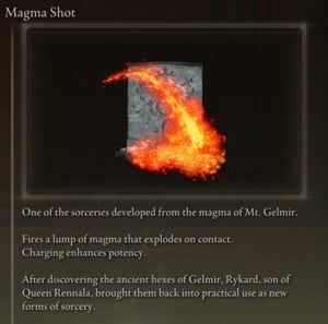 Starter Spells] Magma Magic