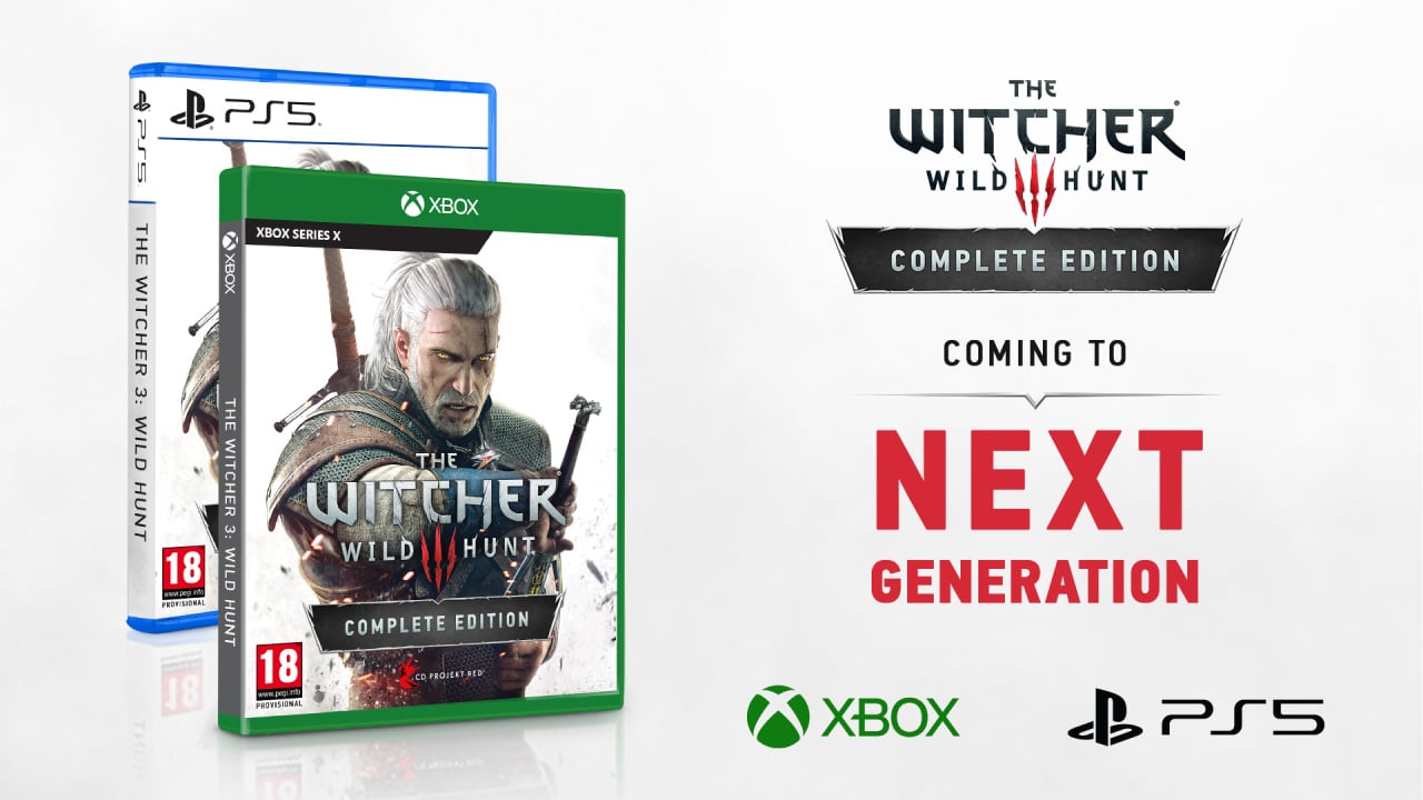 The Witcher 3 Announced for PS5, Free Upgrade for PS4 Owners