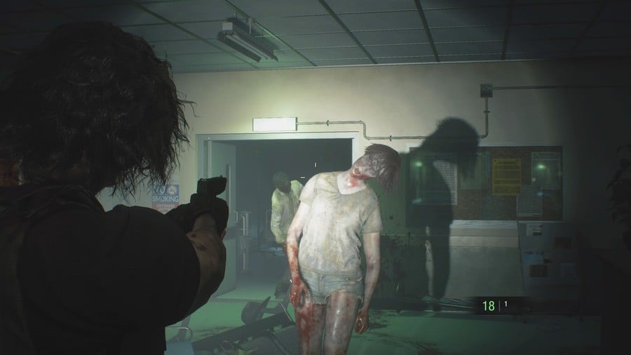 The hospital is full of zombies for you to take down