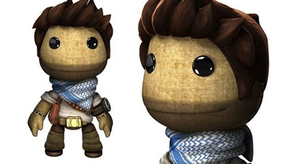 Uncharted 3 Sackboy Clambers Into LittleBigPlanet