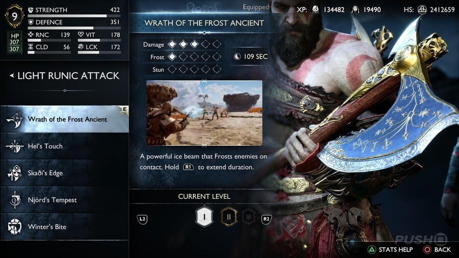 God of War Ragnarok: All Light Runic Attacks Locations and Upgrades 8