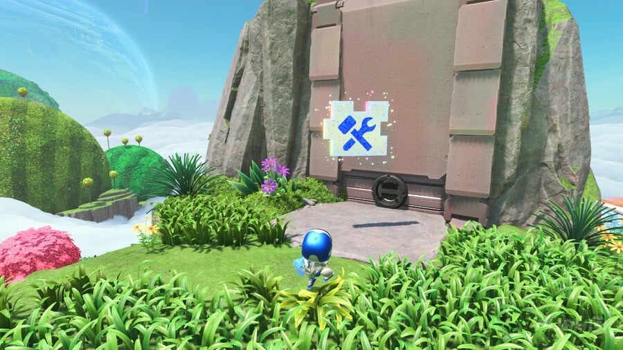 Astro Bot: Sky Garden Walkthrough - Bots, Puzzle Pieces 5