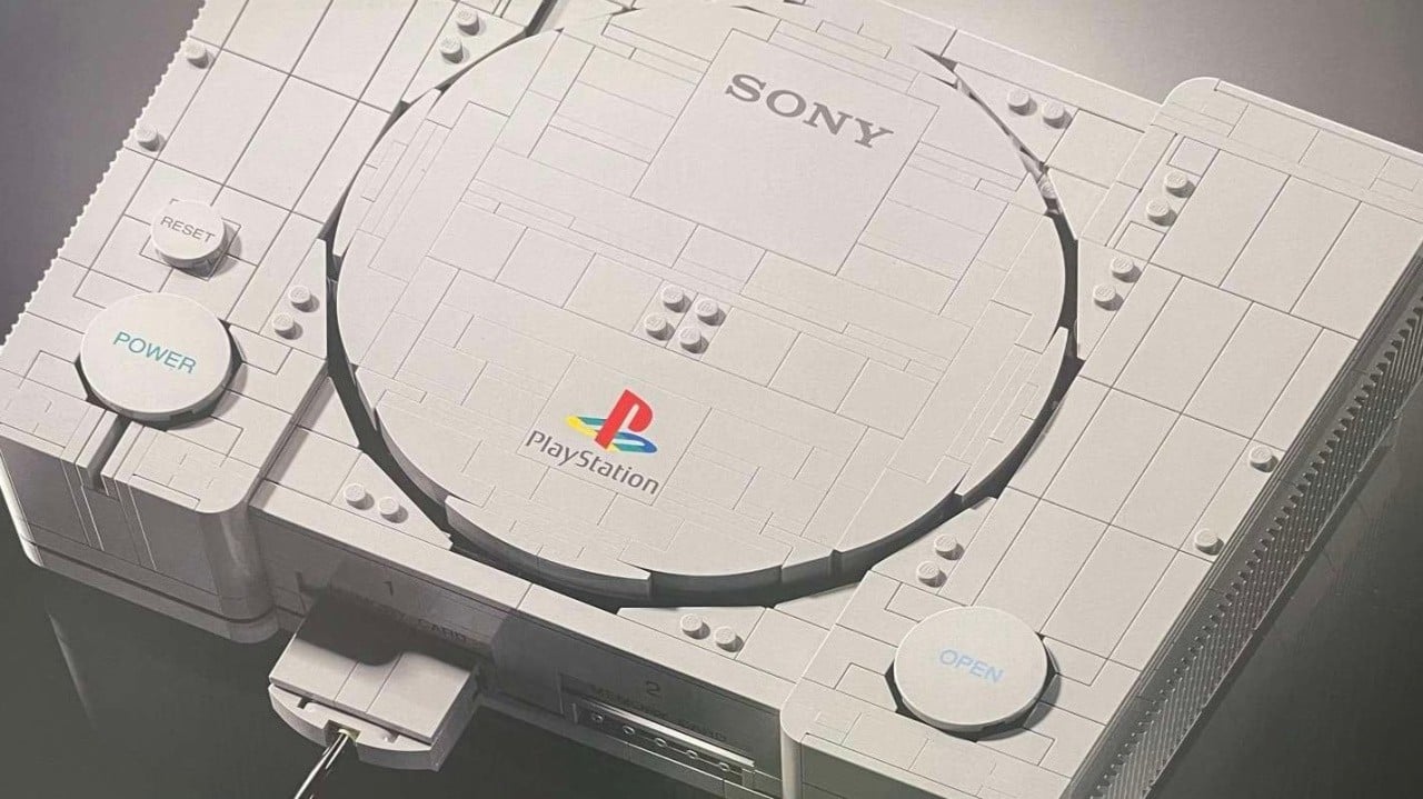 Here's Your First Look at the LEGO PS1, with Ape Escape and Gran Turismo Dioramas