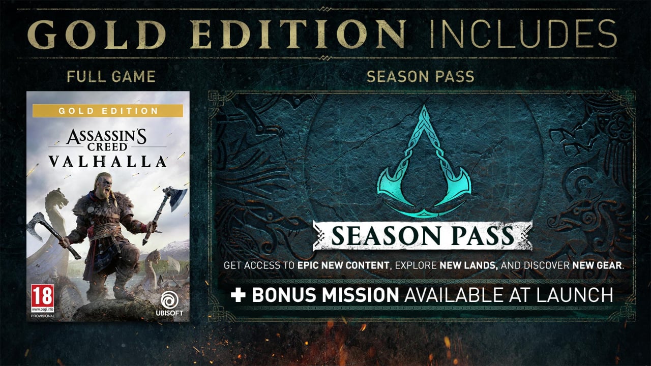 Assassins Creed Valhalla Preorder Bonus PS4 PS5