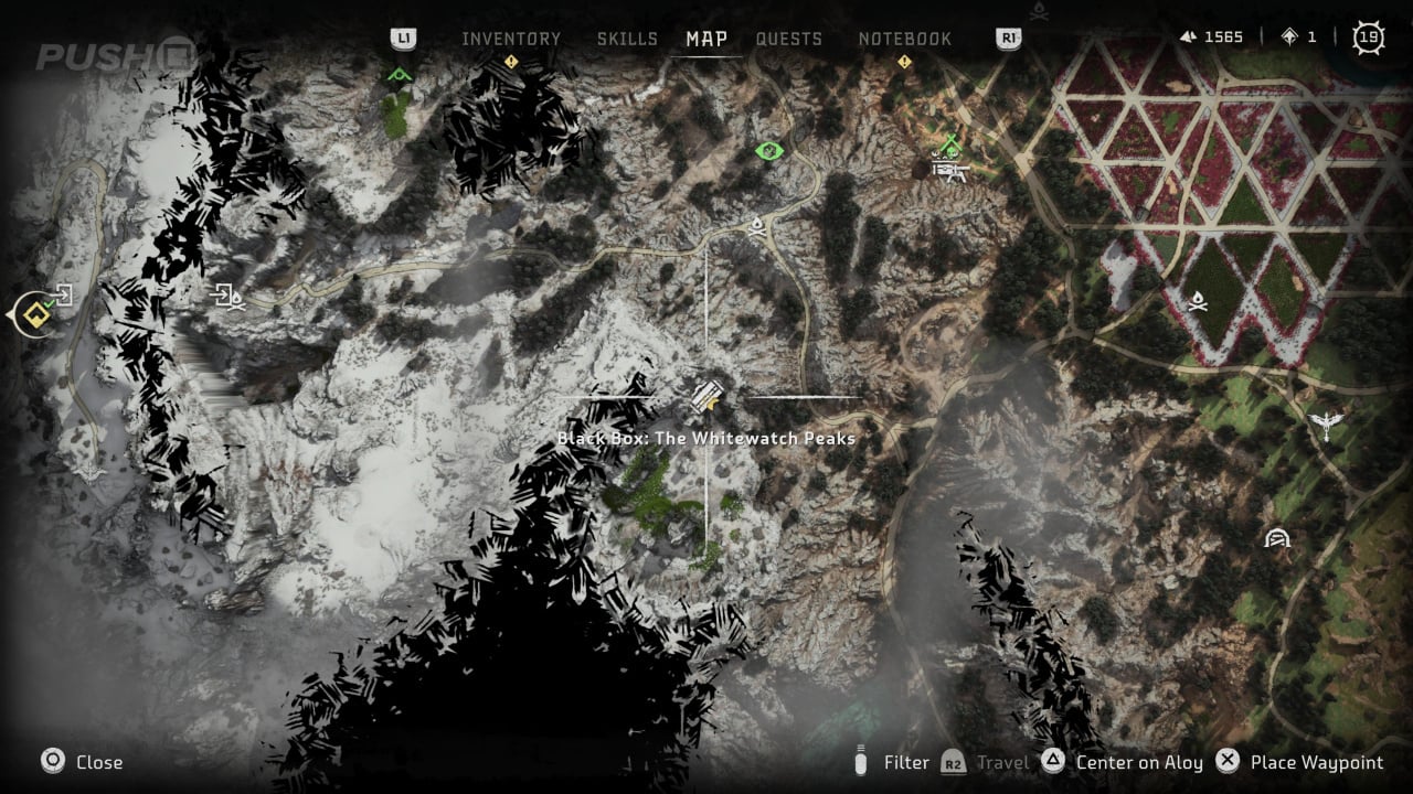 Black Box locations in Horizon Forbidden West - Polygon