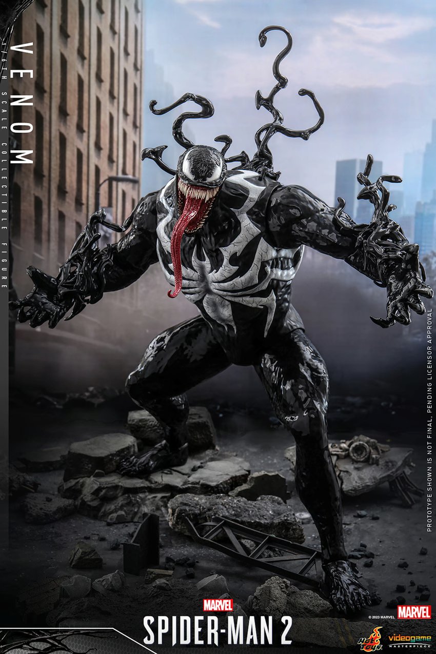 Hands On: All 19 Inches of Marvel's Spider-Man 2's Venom Statue