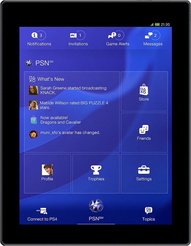 PlayStation App Will Facilitate Second Screen Experiences on PS4 Push