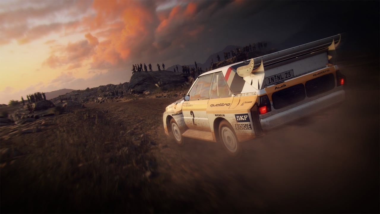dirt rally with controller