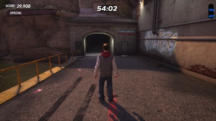 Tony Hawk's Pro Skater 3 + 4: Alcatraz Walkthrough - All Park Goals and Collectibles 84