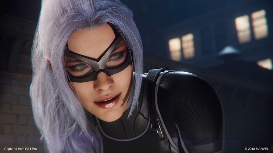 Marvel's Spider-Man The Heist Black Cat PS4 PlayStation 4