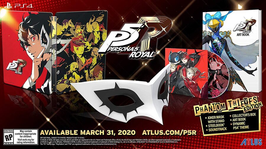 Persona 5 Royal Release Date West Phantom Thieves Edition PS4