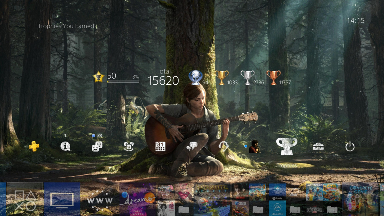 The Last of Us Part 2 FREE New PS4 Ellie Dynamic Theme 