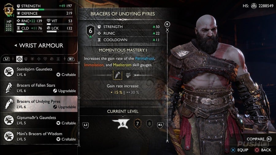 God of War Ragnarok: All Wrist Armour Locations and Upgrades 15