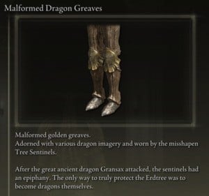 Elden Ring: All Full Armour Sets - Malformed Dragon Set - Malformed Dragon Greaves