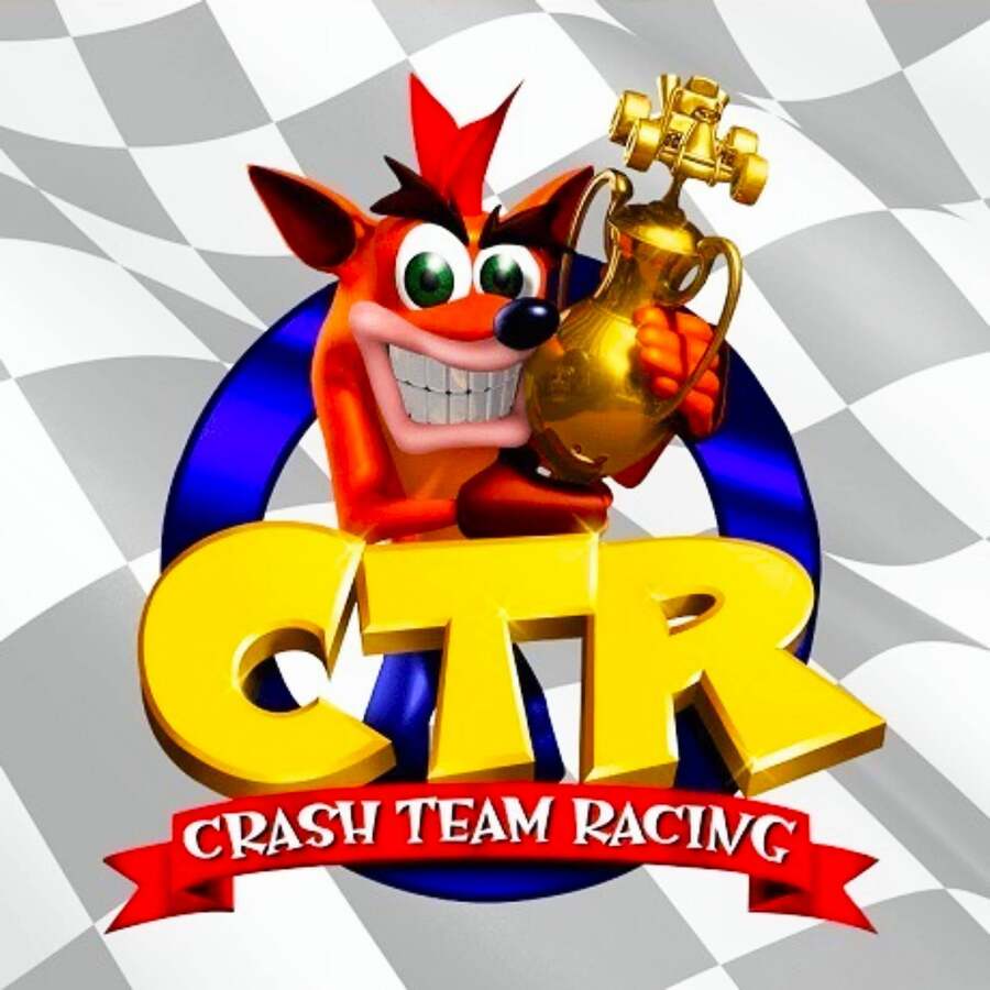 How many race tracks are there in the original Crash Team Racing's arcade mode?