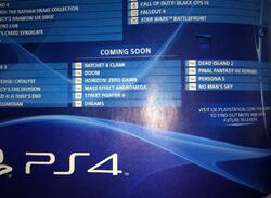 SCEE Promotion Dates Big PS4 Games