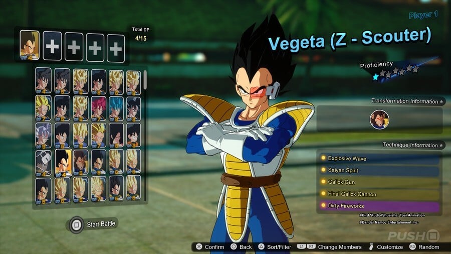 Vegeta (Z - Scouter) 1