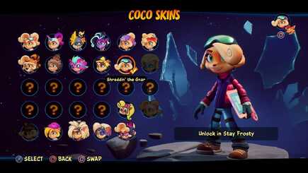 Crash Bandicoot 4 It's About Time Skins Guide