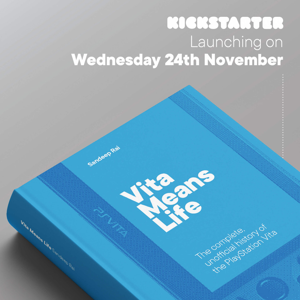 400-Page Hardback Book Documents PS Vita's Ten Year History