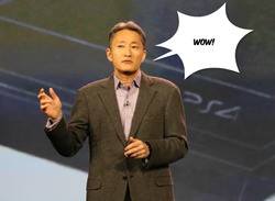 CEO Kaz Hirai Certainly Thinks Sony Has the Wow Factor