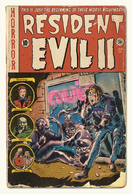 Resident Evil 2 Comic 1