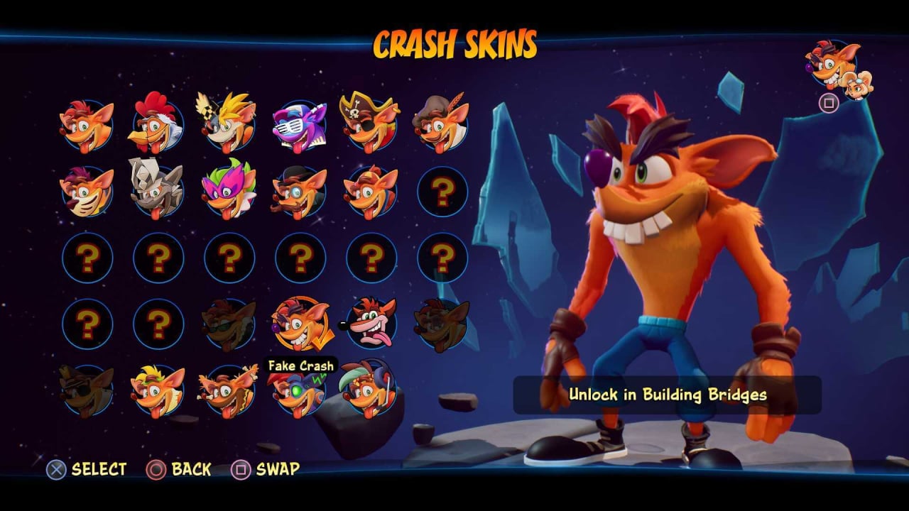 Every Skin in Crash 4 - Crash Bandicoot 4: It's About Time Guide - IGN