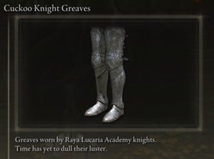 Elden Ring: All Full Armour Sets - Cuckoo Knight Set - Cuckoo Knight Greaves