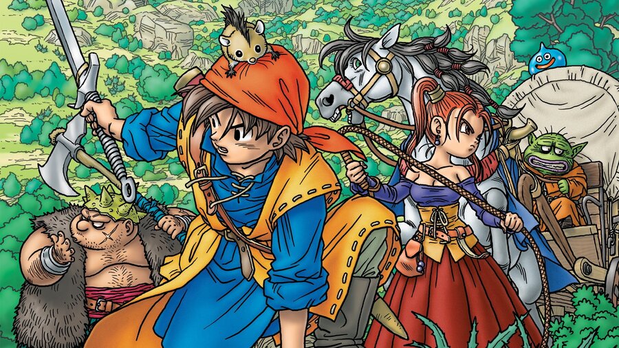 What was the Dragon Quest series called when it first arrived in North America?